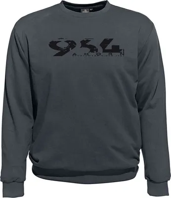 Produktbild von Übergrößen Sweatshirt AHORN SPORTSWEAR 964 Ahorn schwarz Iron Grey 3XL