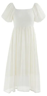 Image de Robe pour femme ALEIDA - blanche, taille XXS