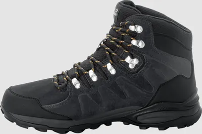 Produktbild von Jack Wolfskin Herren Refugio Texapore Mid M Walking Schuh, Phantom Burly Yellow