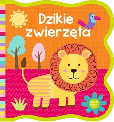 Obrázek produktu pro Mięciutka książeczka dla dzieci. Dzikie zwierzęta