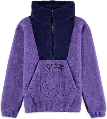 Produktbild von Pokémon - Gengar Sherpa Premium Kapuzenpullover