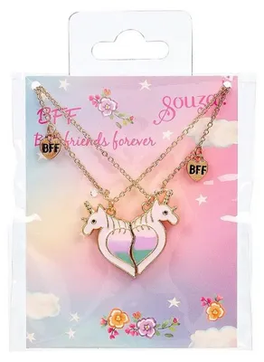 Image de Souza for Kids Set cadeau BFF Licorne 2 colliers