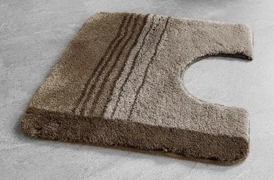 Produktbild von Kleine Wolke Florida Taupe Beige WC-Vorleger 55x55 cm mit Ausschnitt
