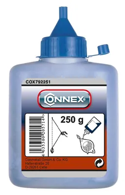 Produktbild von Connex Farbpuder 250 g für Schlagschnurgerät blau