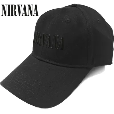 Produktbild von Nirvana Text Logo Deckel Black