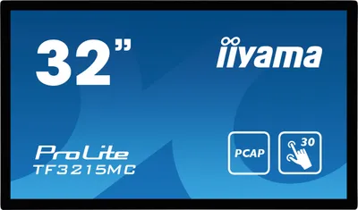 Obrázok produktu pre iiyama ProLite TF3215MC-B2, 80 cm (31.5"), 1920 x 1080 px, Full HD, LED, 8 ms, Čierna