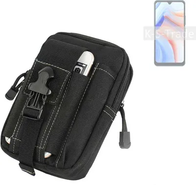 Produktbild von K-S-Trade Gürtel Tasche kompatibel mit Cubot Note 8 Gürteltasche Holster Schutz Hülle Handy Hülle Smartphone outdoor Handy-Hülle schwarz