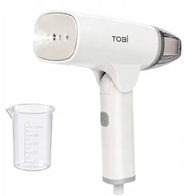 Produktbild von Verk 27697 Handabdampfer für Kleidung, faltbar, 1500 W, weiß