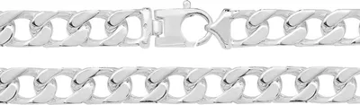 Produktbild von 925 Sterling Silber Herren - Panzer Kette - 66cm*11mm; TRS24526L26