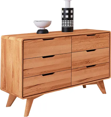Produktbild von Kommode Timaru 11 Kernbuche massiv geölt - Abmessungen: 63 x 90 x 40 cm (H x B x T)
