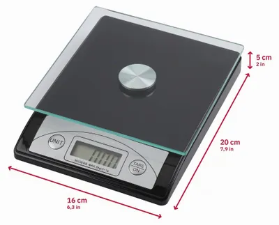 Produktbild von GENIE 3623 EDS digitale design Küchenwaage Briefwaage Feinwaage digital Waage