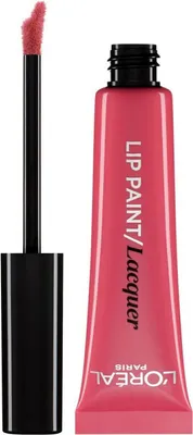 Produktbild von L’Oréal Paris Make-Up Designer Infaillible Lip Paint, Pink, Pink Lady, Färbung, #FF69B4, Glanz, Flüssigkeit