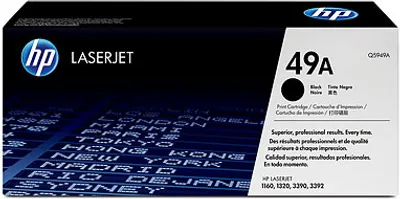 Produktbild von HP 49A Schwarz Original LaserJet Tonerkartusche, 2500 Seiten, Schwarz, 1 Stück(e)