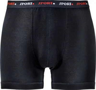 Produktbild von HERMKO 8950 Herren Pant Boxershorts mit Webbund, Größe:D 12 = EU 6XL, Farbe:schwarz - Sport