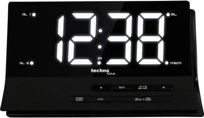 Productafbeelding van Digitale Radiowecker met LED-display en Snooze-functie