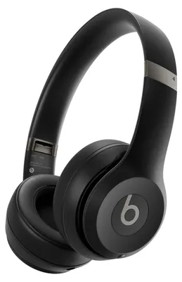 Produktbild von Beats Solo 4, kabelloser Bluetooth On-Ear Kopfhörer, mattschwarz
