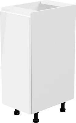 Produktbild von Kondela Niedriger Küchenschrank Aurora D30 L - Weiss weiss scheinen