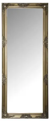 Obrázek produktu pro Casa Padrino Barokní zrcadlo / nástěnné zrcadlo s dřevěným rámem zlaté 60 x v. 150 cm - barokní nábytek
