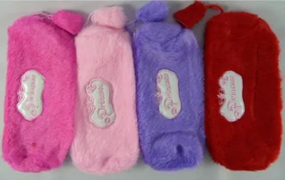 Image de Trousse à crayons en peluche 20 x 7 cm
