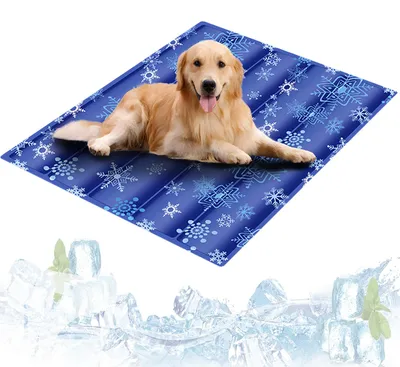 Kühlmatte für Hunde und Katzen, blau, 40 x 60 cm