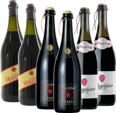 Produktbild von 6er Probierpaket - erdbeer-fruchtiges Trinkvergnügen mit Fragolino