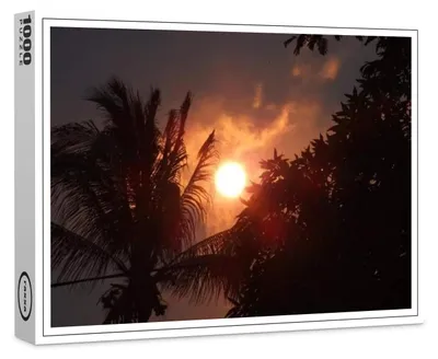 Produktbild von raxxa Premium-Puzzle "Sonnenuntergang 1", 1000 Teile