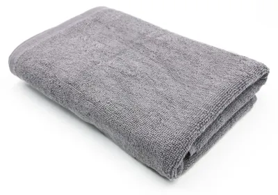 Produktbild von Handtuch - Badetuch - Grau - 70x140cm - Baumwollhandtuch