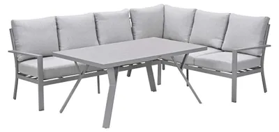Produktbild von Garden Impressions Sergio Lounge-Dining-Set 3-teilig rechts – Valley Sand