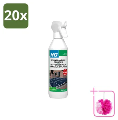Produktbild von 20 x HG Zonnepanelen Reiniger - 0,5 l - Sparpackung - 20 Stücke