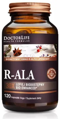Produktbild von Doctor Life R-ALA, 120 kapsułek