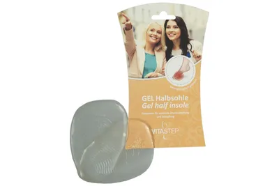 Produktbild von RINGELSPITZ - Gel Halbssohlen – Komfortable Dämpfung für Vorderfuß und Ballen