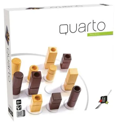 Immagine prodotto di Quarto, puzzle game, per 2 giocatori, da 8 anni (edizione DE)
