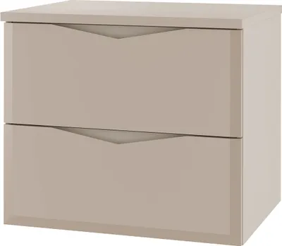 Produktbild von Waschbeckenunterschrank 60 cm breit in kaschmir DORIDA-140