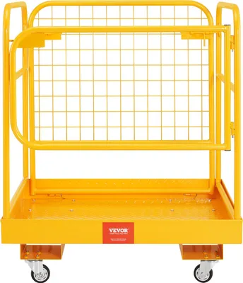 Zdjęcie produktu dla Klatka robocza do wózka widłowego 544kg składana 91×91cm prace na wysokości