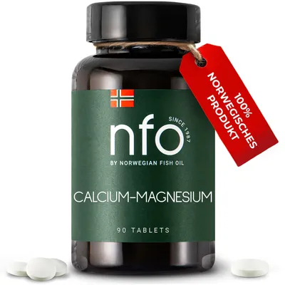 Immagine prodotto di NFO Calcio Magnesio - Sostiene ossa, muscoli e vitalità [90 compresse]