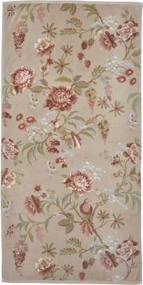 Produktbild von Pip Studio Handtuch Secret Garden Farbe Khaki Größe 55x100