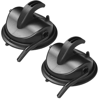 Produktbild von 2x Saugnapf mit Haken Ø 100mm Saugnapfhaken Befestigung Klappsauger bis max.10kg