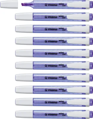 Produktbild von Textmarker - STABILO swing cool - 10er Pack - lavendel
