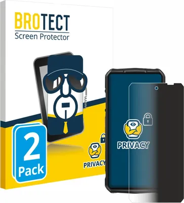 Produktbild von 2x BROTECT Sichtschutzfolie für Ulefone 29 pro Anti-Spy Privacy Sichtschutz Blickschutz Folie Blaulicht-Schutz