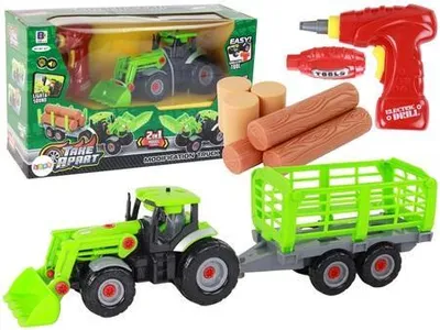 Produktbild von Traktor Sattelauflieger Landmaschinenschraubendreher Spielzeugfahrzeug, Größe:UNIVERSAL