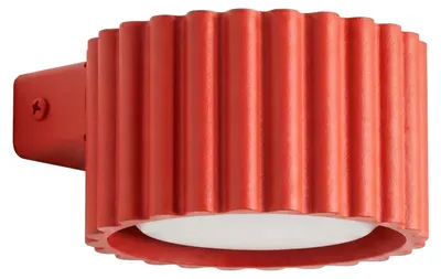 Image de Applique murale AURA rouge Gx53 1xGx53 10W aluminium 6x12x10cm Sollux Lighting