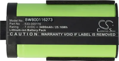 Produktbild von vhbw Akku Ersatz für Logitech 533-000116, 533-000138 für Lautsprecher Boxen Speaker (3400 mAh, 7,4 V, Li-Ion)