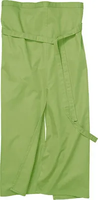 Produktbild von CG Workwear 00110-01 | Slit Apron Milano 100 x 100 cm Waschbar bis 95 °C Gehschlitz - Farbe: Leaf - Größe: 100 x 100 cm