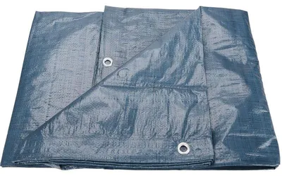 Image de Feuille PE imperméable d'épaisseur moyenne 100g/m2, 4x5m, PE