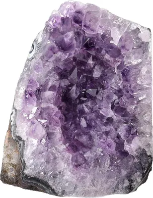 Image de Améthyste naturelle segment de drusen brut 400-500g Fengshui Ornement