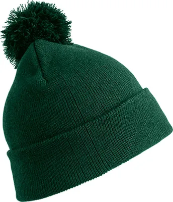 Produktbild von Result Winter Essentials RC028X | Damen Mütze Pom Pom Beanie - Maße: ca. 20 x 22 cm - Farbe: Bottle - Größe: One Size