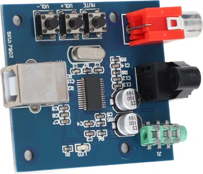 Obrázok produktu pre DAC dekódovací modul USB vstup koaxiálny optický HIFI zvuková karta elektronický komponent PCM2704