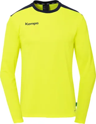 Produktbild von Emotion 27 Langarmshirt , Größe:S, Farben:fluo gelb/marine