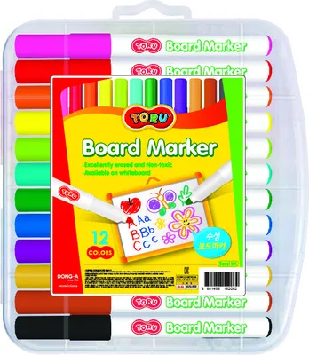 Produktbild von Toru Trockenlöschmarker 12 Farben