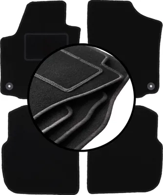 Immagine prodotto di tappetini auto in velluto per Skoda Roomster (2006-2015)